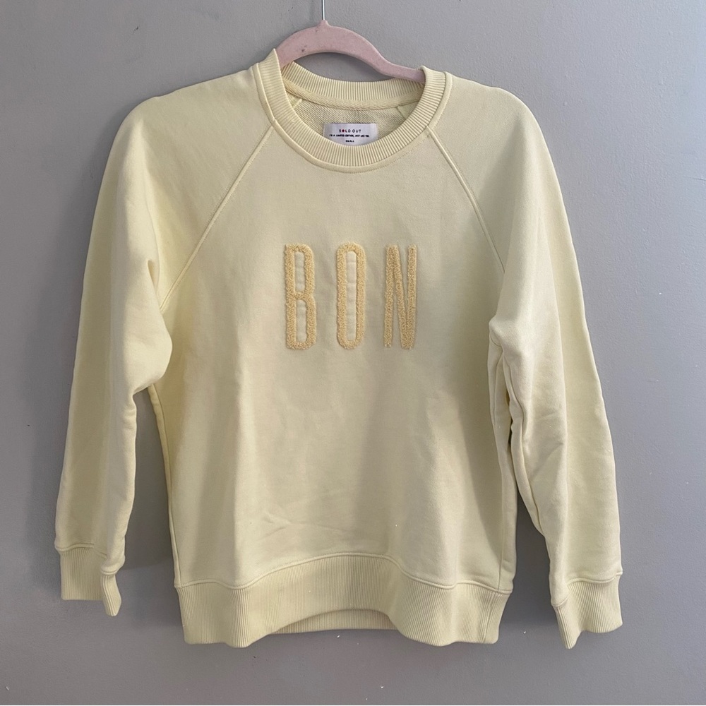 Sold Out NYC “Bon” Crew Sweatshirt Small